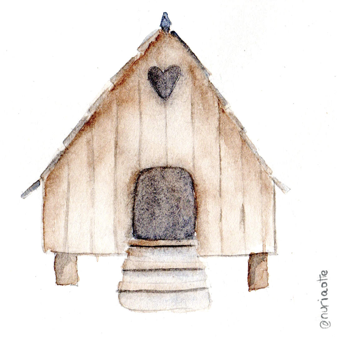 Hen House. Illustration for COCORIKIII